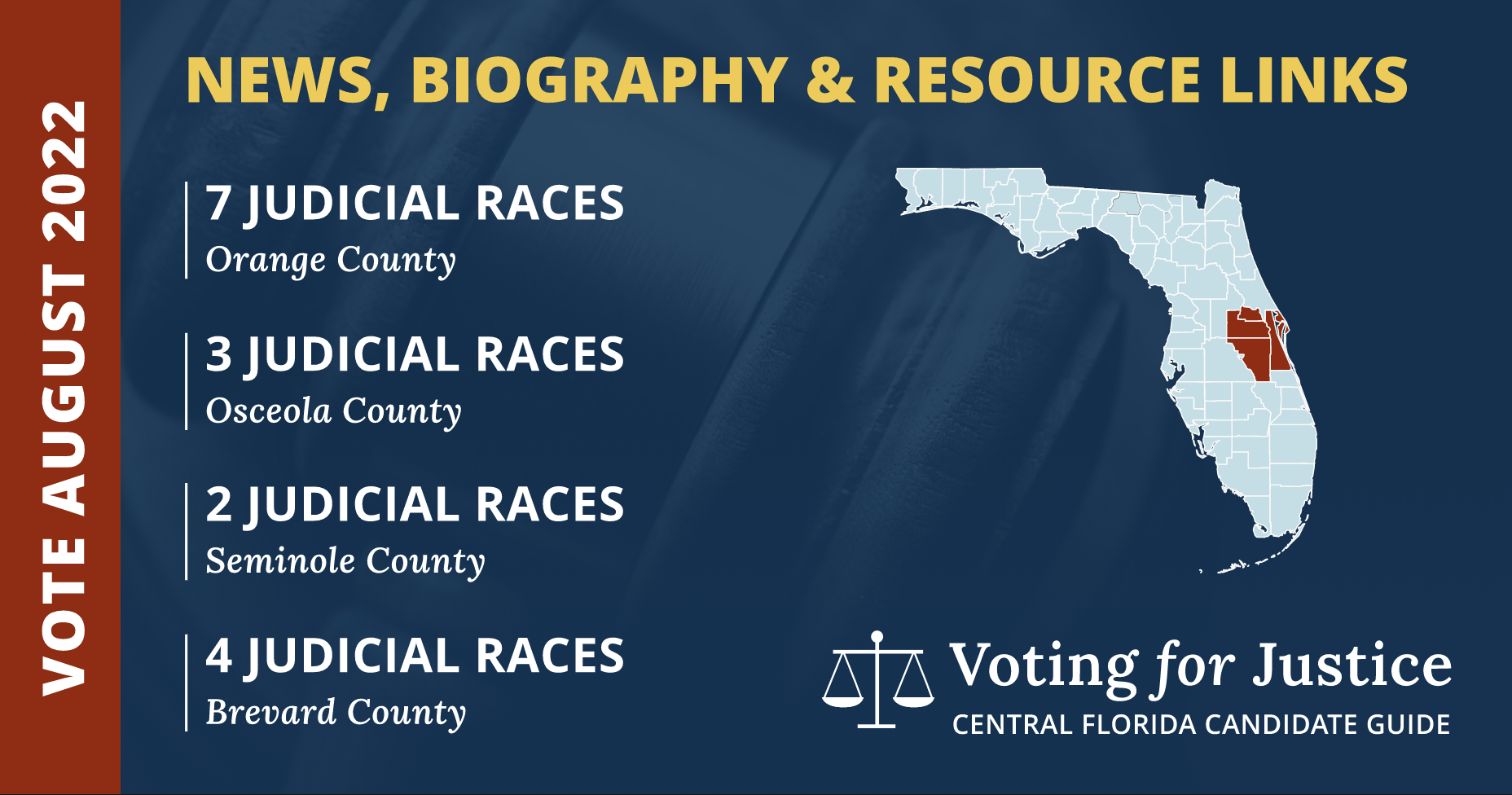 Voting for Justice Judicial Voting Guide for Central Florida